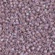 Miyuki delica beads 10/0 - Opaque lilac ab DBM-158